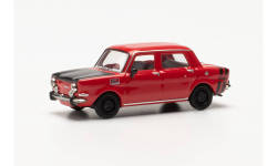 Herpa 024358-003 - H0 - Simca Rallye II, rot mit schwarzen Felgen